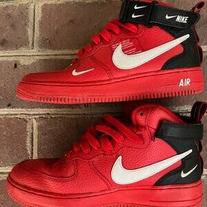 Nike Air Force 1 Red High Top